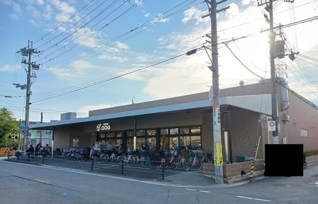 スーパーオオジ富松店まで300m