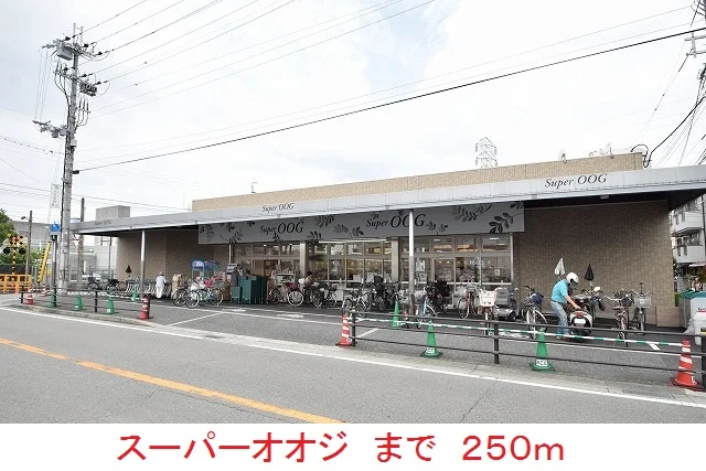 スーパーオオジまで250m