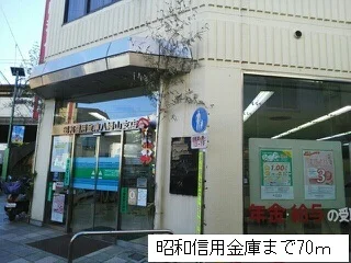 昭和信用金庫まで70m