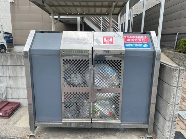 ゴミ置き場です。