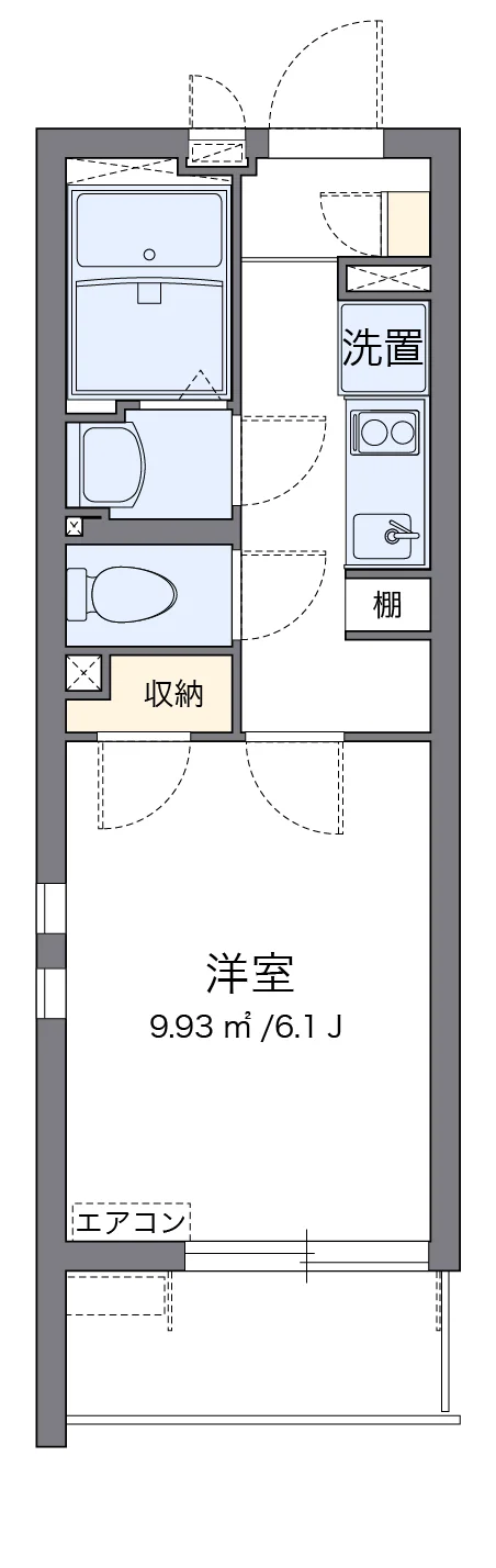 代表的な間取のため実際の間取とは異なる場合があります