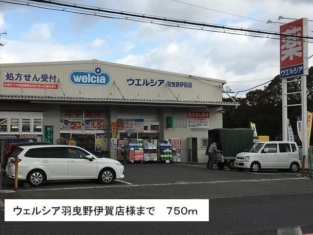 ウエルシア羽曳野伊賀店様まで750m