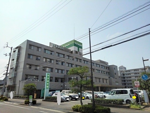 宇多津病院まで4100m
