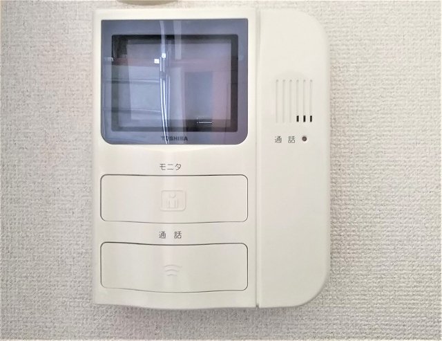 モニター付きインターフォンで急な来訪にも安心です！