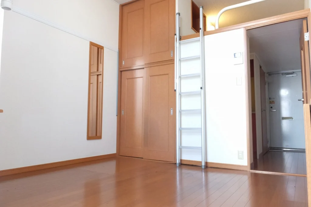 ロフト付きのお部屋です。