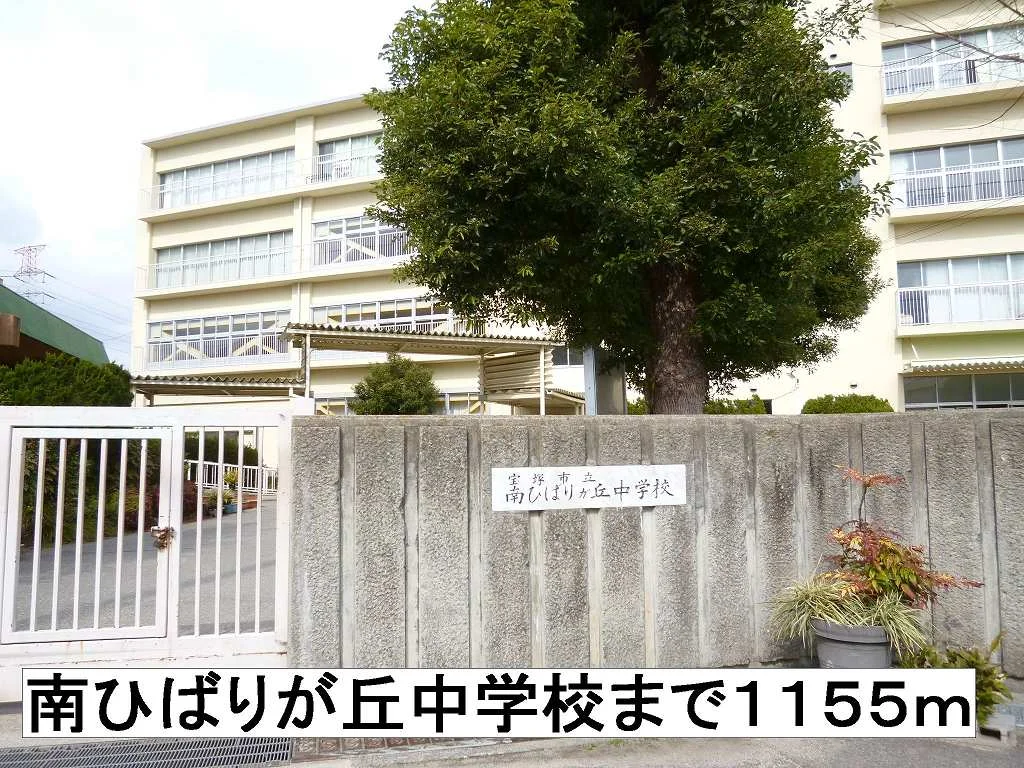 南ひばりが丘中学校まで1155m