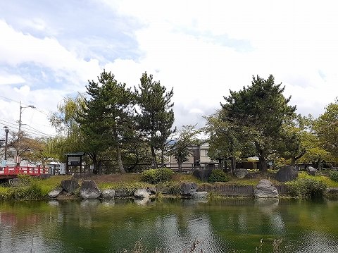 江川・鴨島公園まで850m