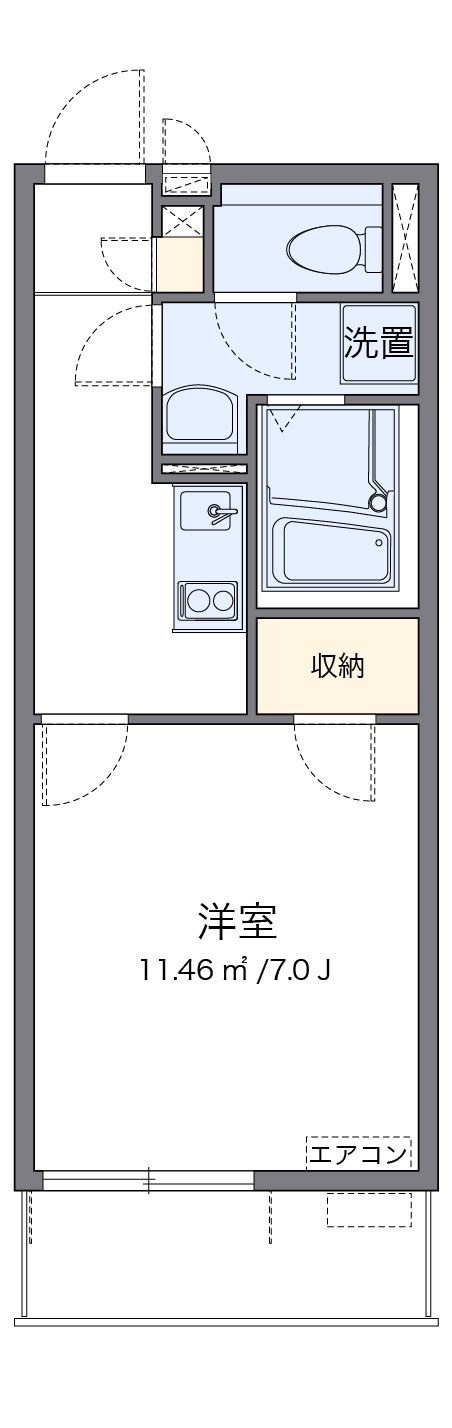 代表的な間取のため実際の間取とは異なる場合があります