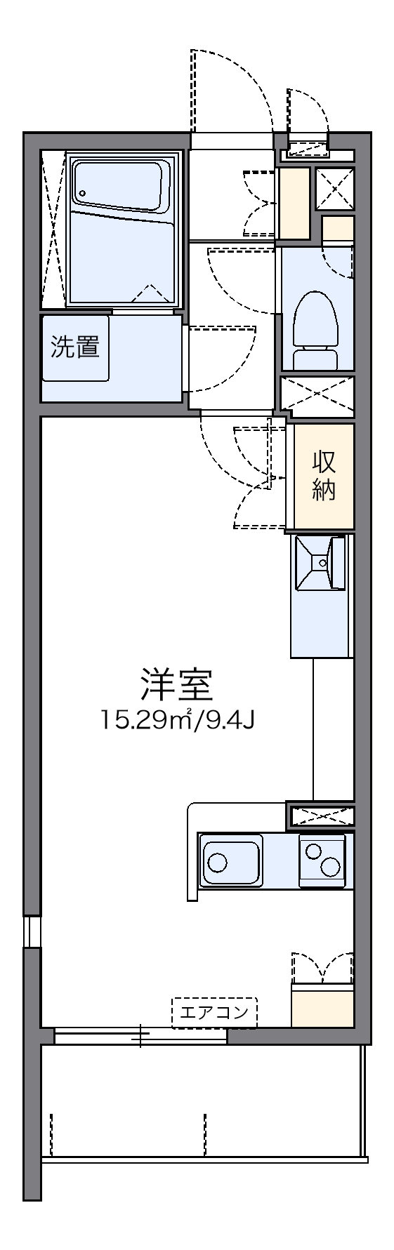 代表的な間取のため実際の間取とは異なる場合があります