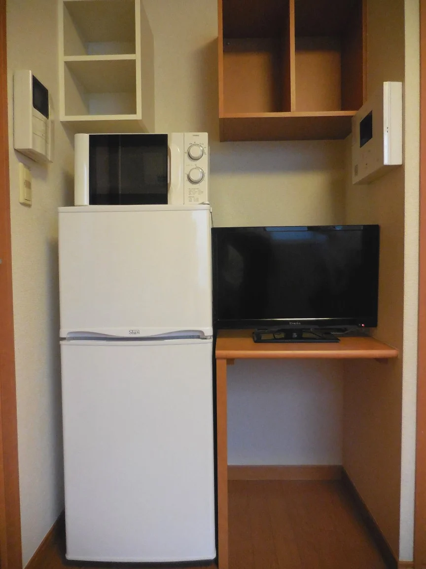 家具家電付きでらくらく新生活が始められます。