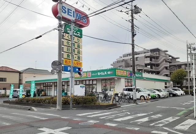 ドラッグセイムス　堀の内町店まで750m