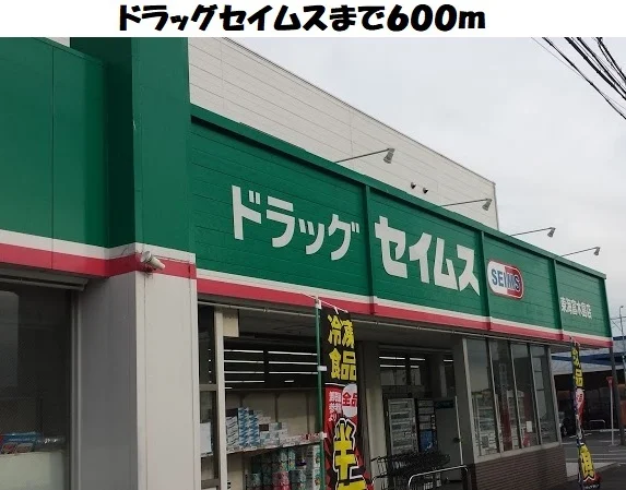 ドラッグセイムス東海富木島店まで600m