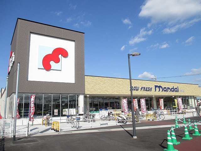 万代坊城店様まで1100m