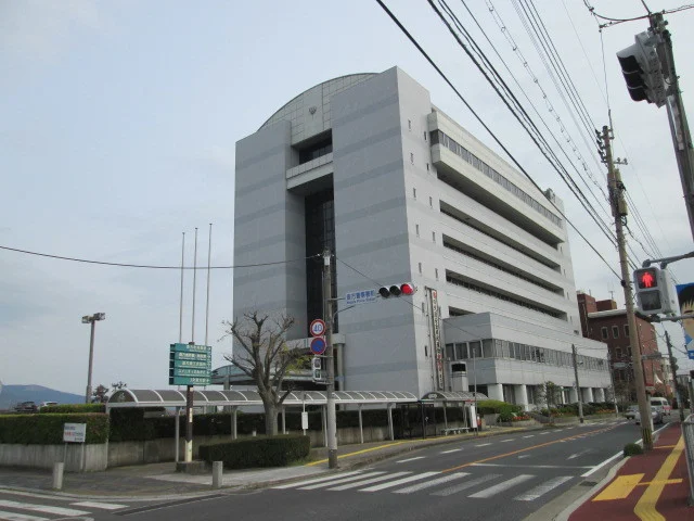 直方市役所まで1000m
