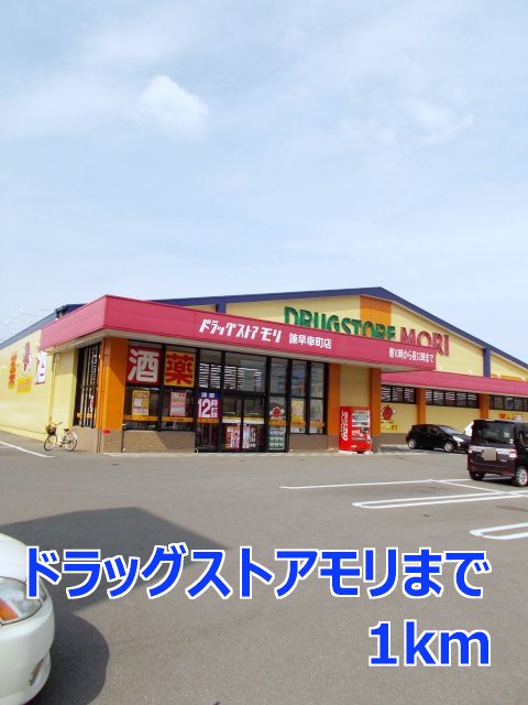 ドラッグストアモリまで1000m