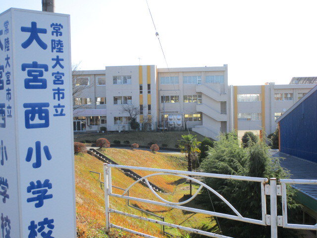 市立大宮西小学校まで1100m