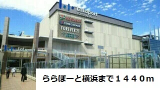 ららぽーと横浜まで1440m