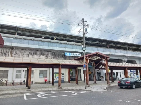 湖西線比叡山坂本駅まで1600m