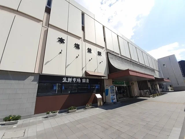 JR仙石線本塩釜駅まで1100m