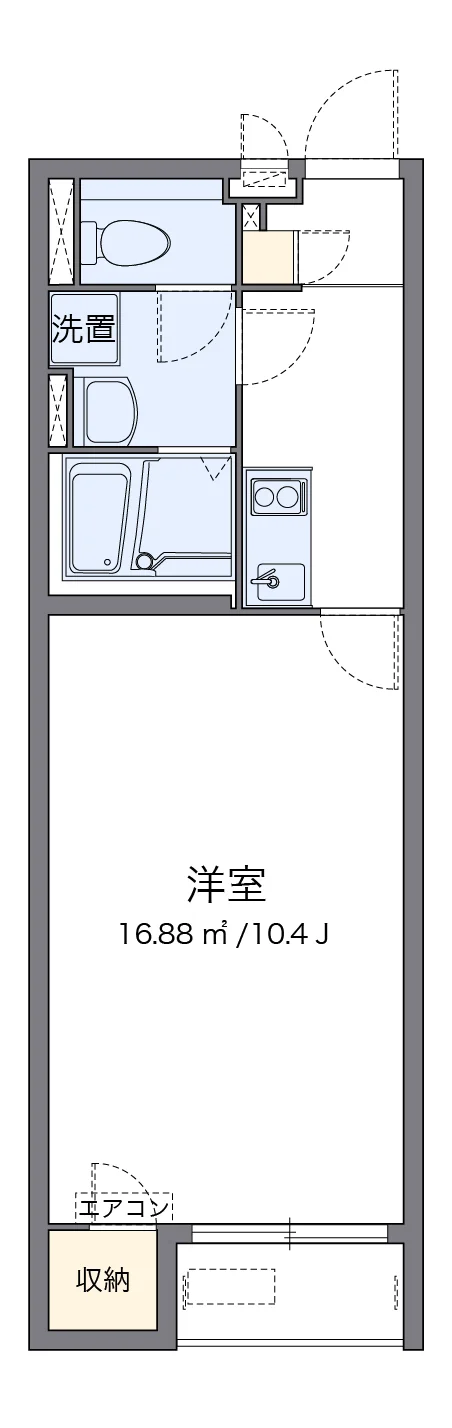 代表的な間取のため実際の間取とは異なる場合があります