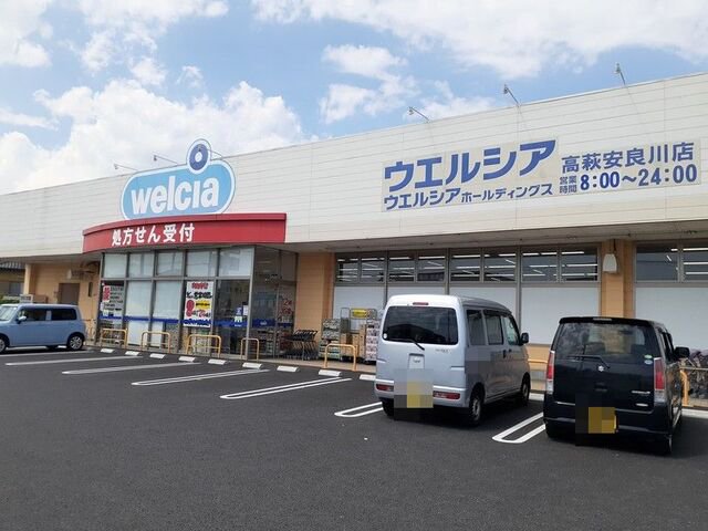 ウエルシア　高萩安良川店まで600m