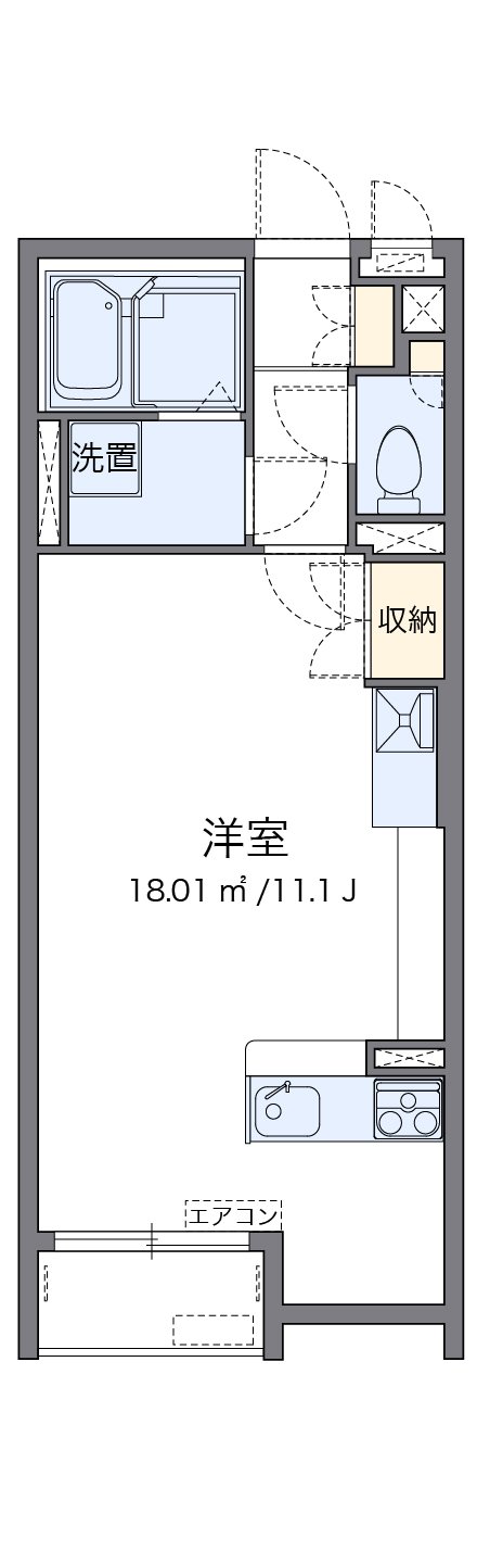 代表的な間取のため実際の間取とは異なる場合があります