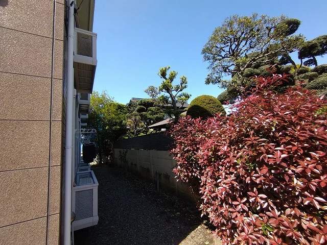 １～４号室側