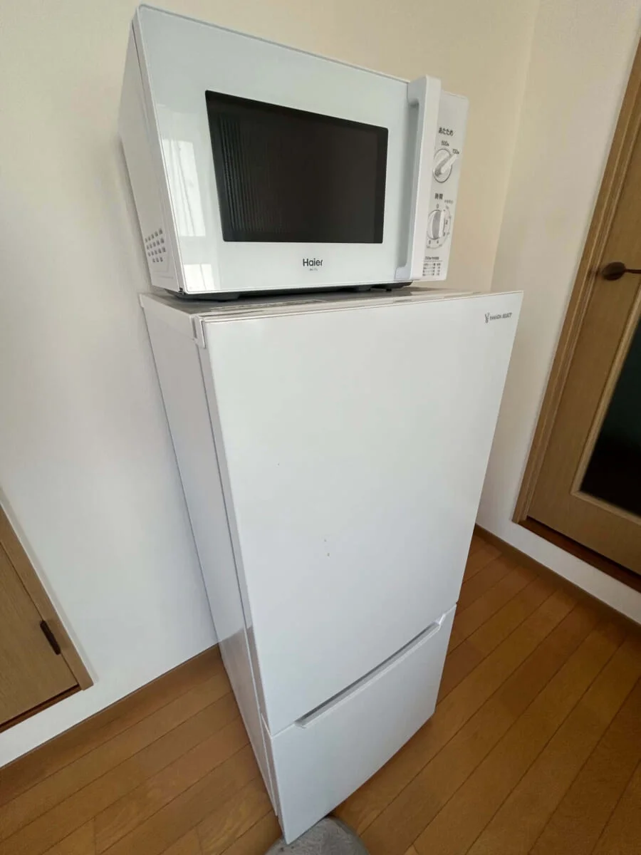冷蔵庫・電子レンジ完備