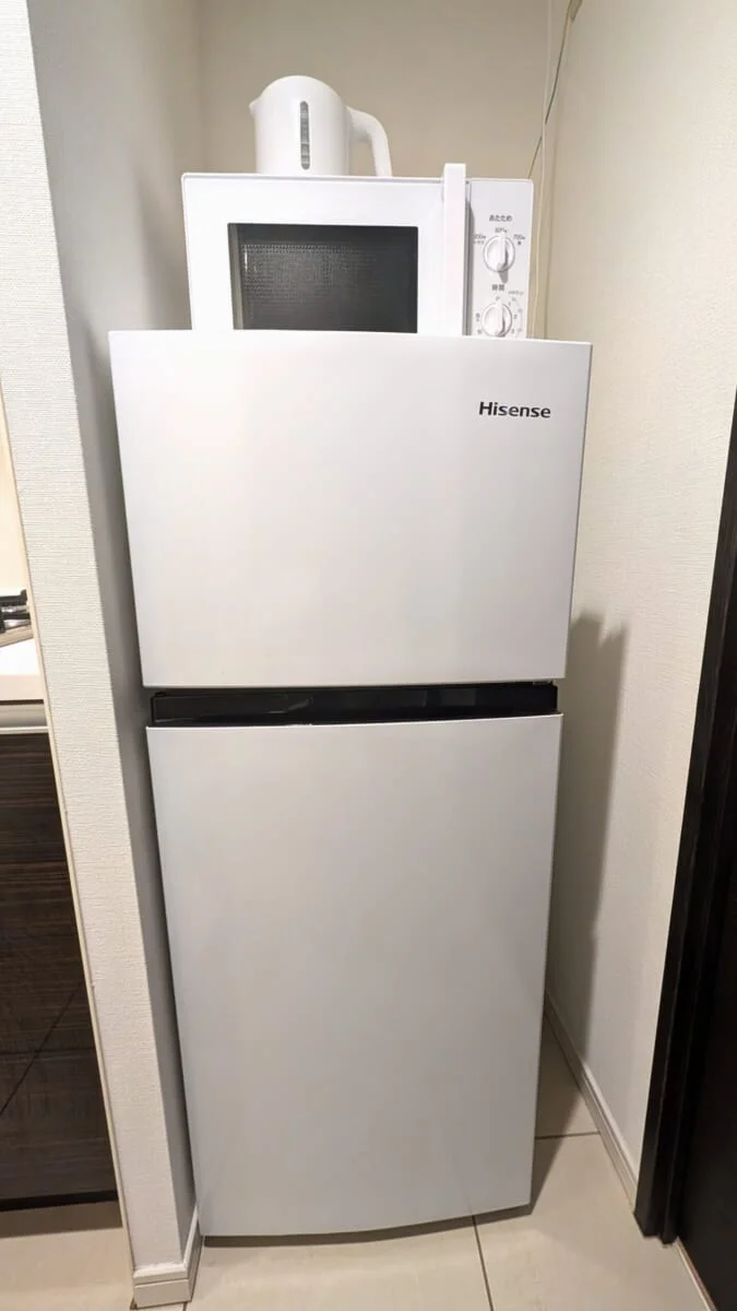 冷蔵庫・電子レンジ完備