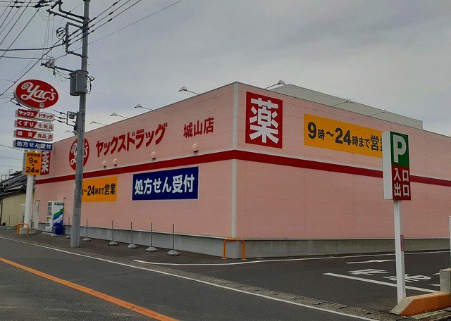 ヤックスドラッグ城山店まで350m