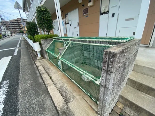 ゴミ置き場です。