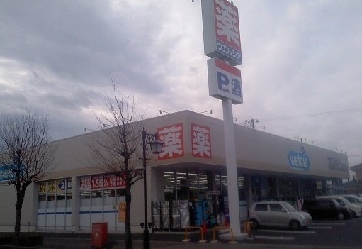 ウエルシア梁川店まで1100m