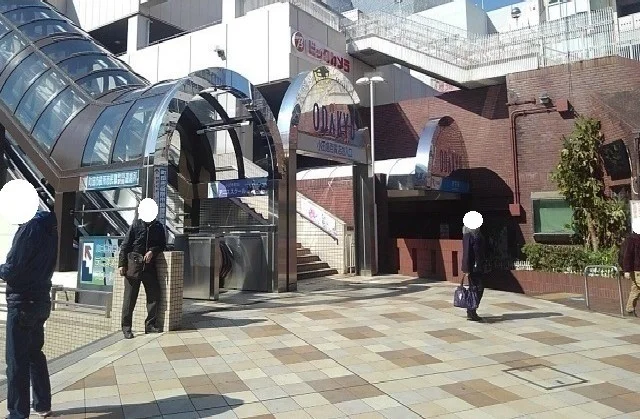 小田急町田駅まで1100m