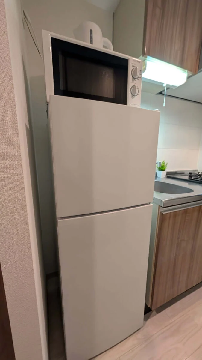 冷蔵庫・電子レンジ完備