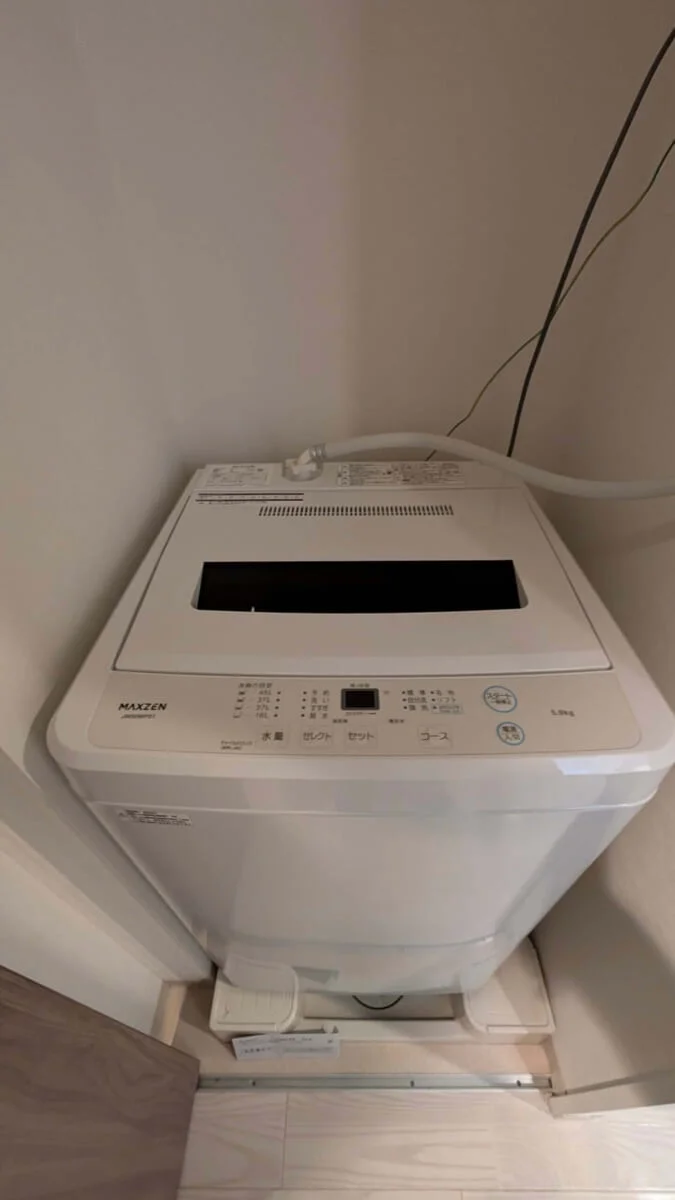 洗濯機完備