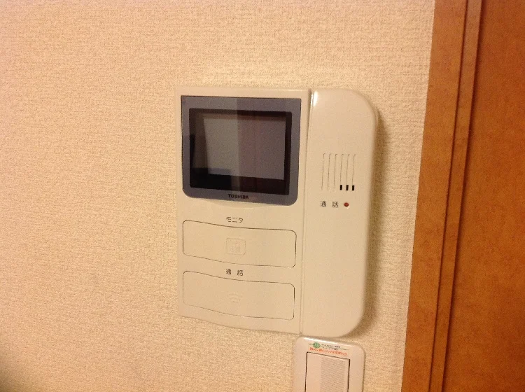 モニター付きインターホン