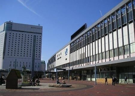 ＪＲ岡山駅まで1100m