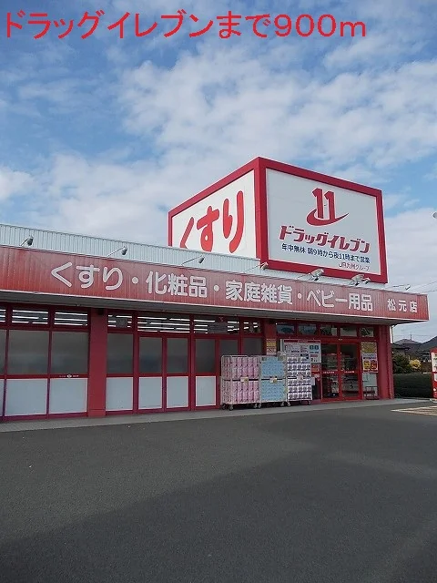 ドラッグイレブンまで900m
