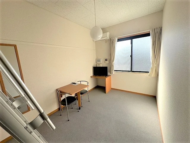 2階タイプのお部屋です。