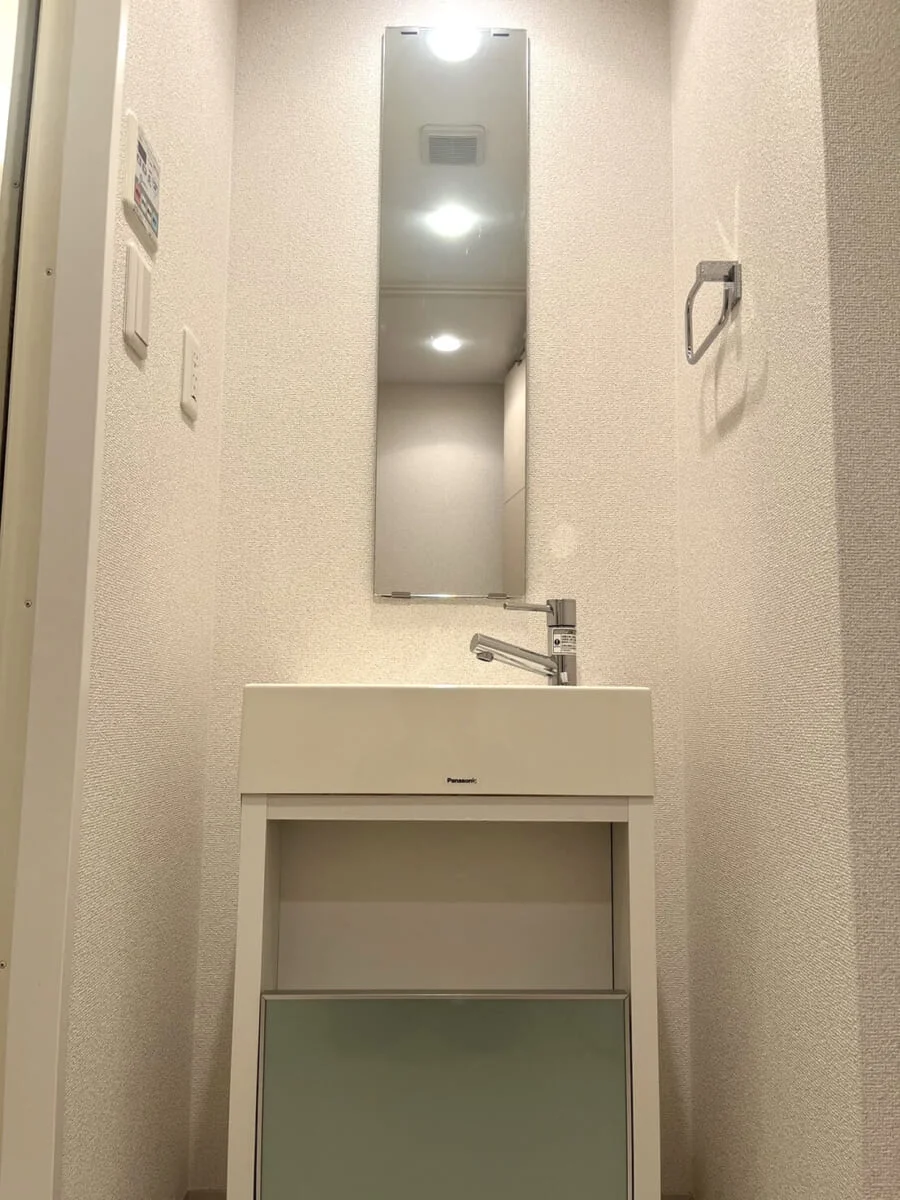 独立洗面台付き