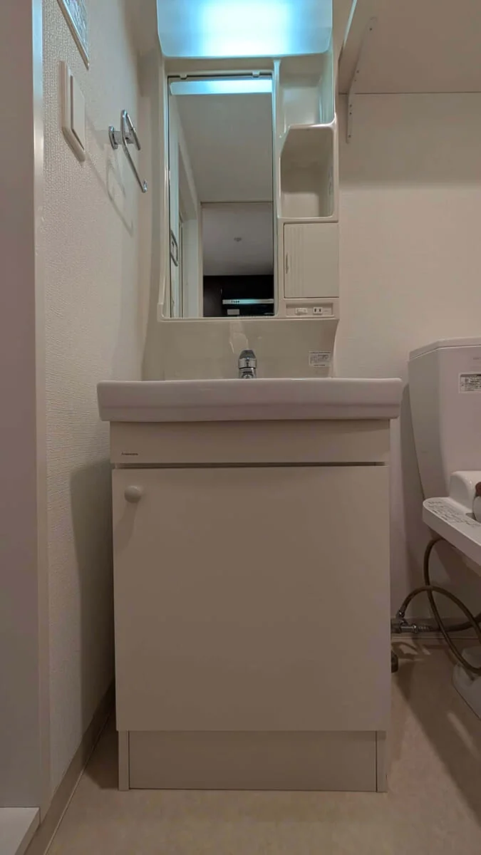 独立洗面台付き