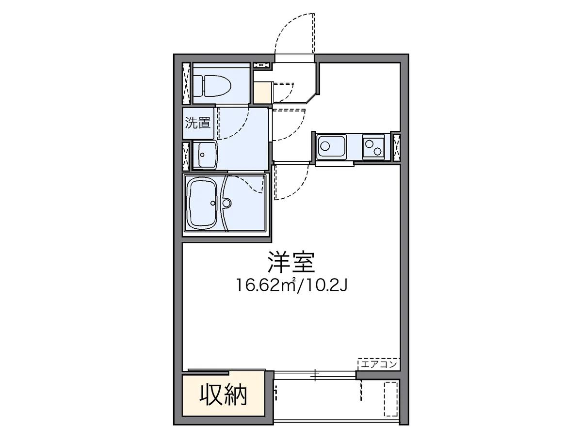 代表的な間取のため実際の間取とは異なる場合があります