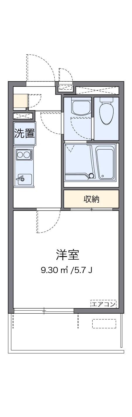 代表的な間取のため実際の間取とは異なる場合があります