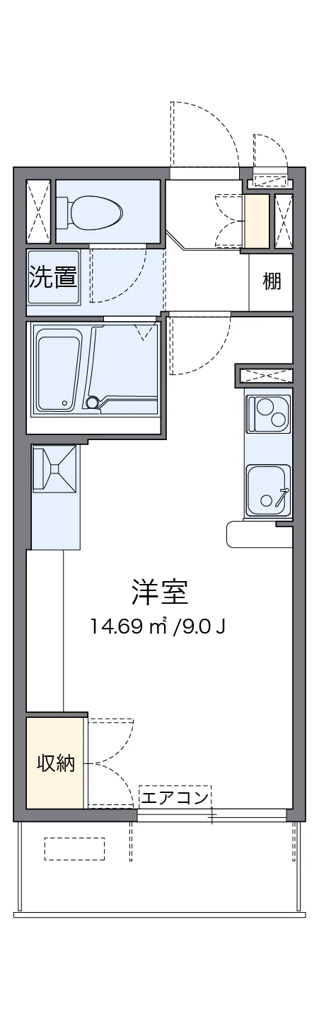 代表的な間取のため実際の間取とは異なる場合があります