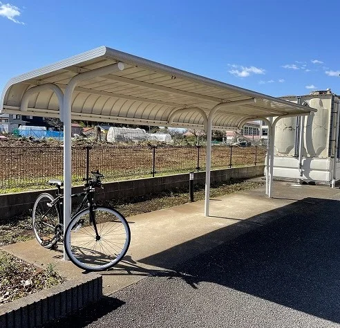屋根付き駐輪場