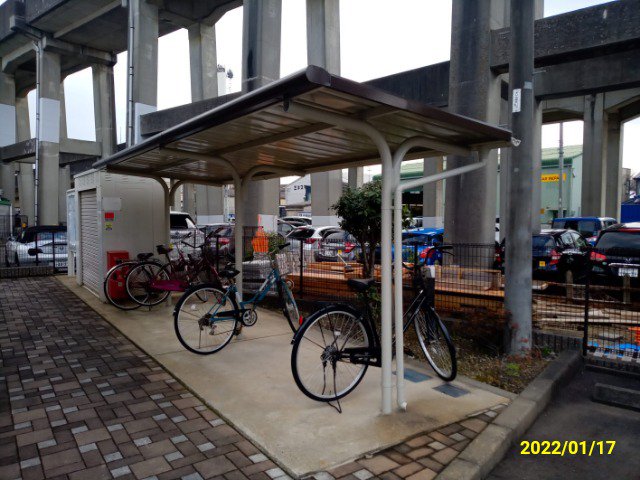 屋根付き駐輪場