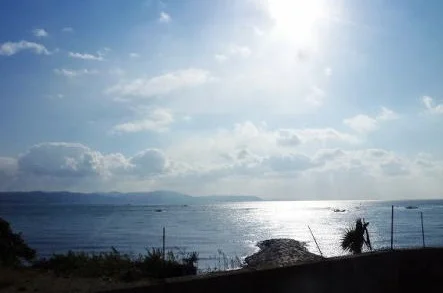 林崎松江海岸まで140m