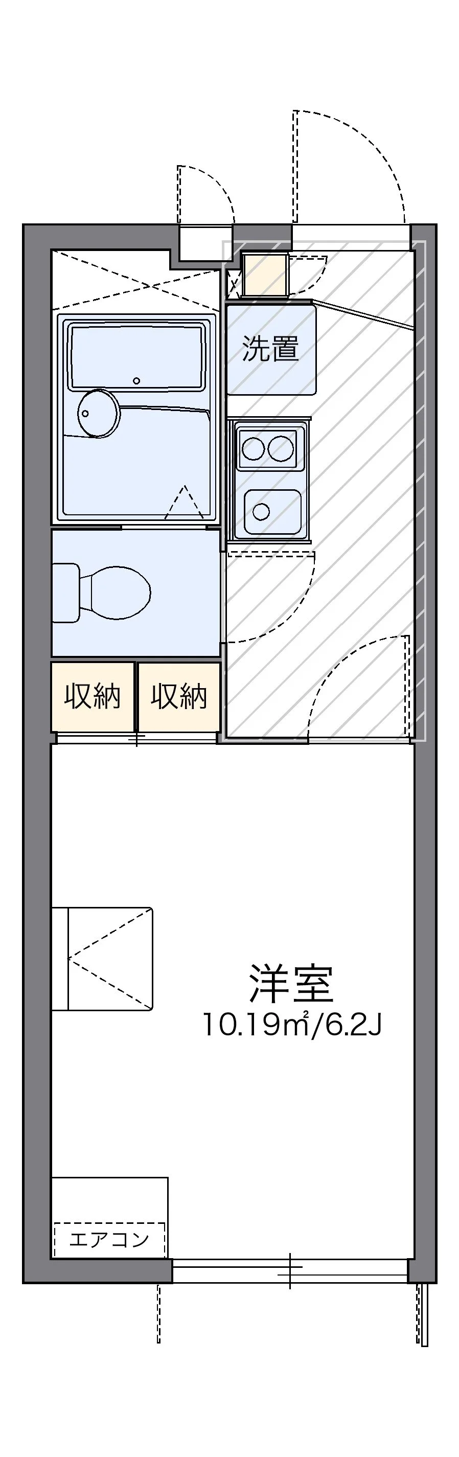 代表的な間取のため実際の間取とは異なる場合があります