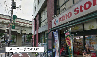 スーパーまで450m