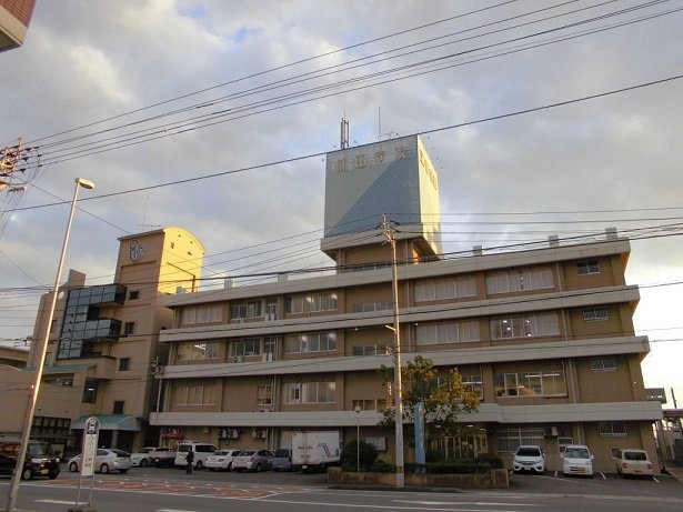 浦田病院様まで1100m